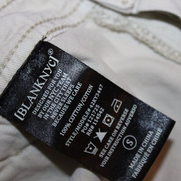 Blank NYC Franklin In Powder Puff Cargo  Pants Women's Size Small - Picture 9 of 12